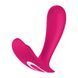Вигнутий анатомічний дизайн вібратора Satisfyer Top Secret рожевого кольору