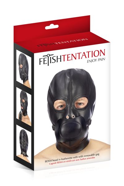 Капюшон Fetish Tentation: для ваших БДСМ ігор