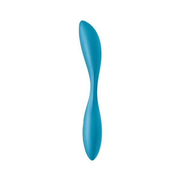 Фото Satisfyer G-Spot Flex 1 на білому фоні в ергономічному вигляді &mdash; гнучкий комфорт