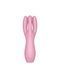 Satisfyer Threesome 3 має широку гаму режимів вібрації, які допоможуть вам знайти ідеальну інтенсивність для вашого комфорту. Його силіконова поверхня ніжно ляже на вашу шкіру, забезпечуючи м'яке та приємне дотику відчуття. Кліторальний вібратор також вод