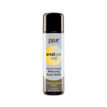 Анальна змазка Pjur analyse me! Relaxing jojoba 250 мл — силіконова змазка з ефектом розслаблення для комфортного анального сексу
