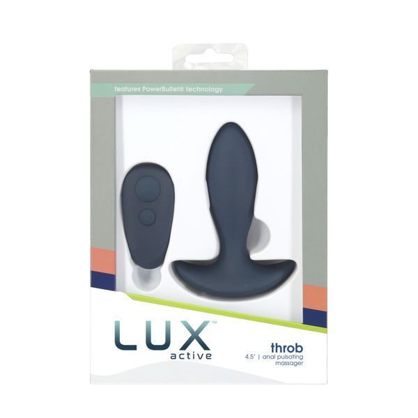 Комплект Lux Active Throb у коробці: вібратор і пульт