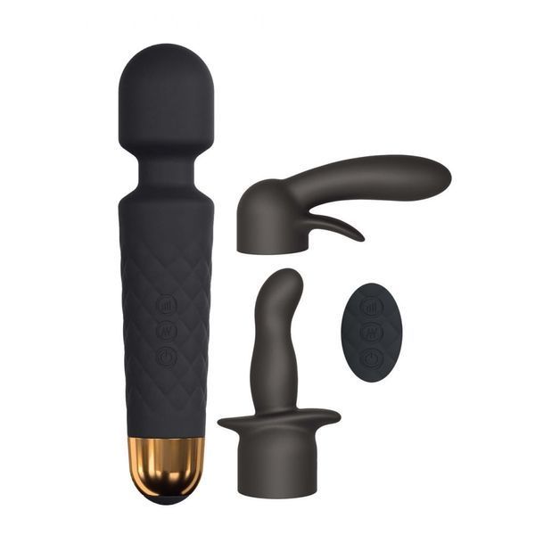 Повний набір Dorcel Kit Wanderful &ndash; 3 насадки + вібромасажер