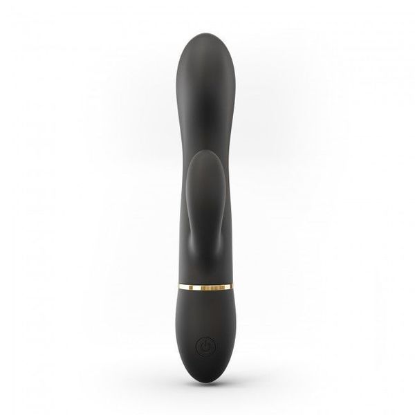 Вібратор кролик Dorcel Glam Rabbit у вертикальному положенні &mdash; стиль та розкіш в одному корпусі