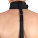 Регульований комір з вертикальним ременем і D-кільцем &mdash; BDSM Collar