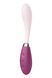 Бежевий вібратор Satisfyer G-Spot Flex 3 &mdash; загальний вигляд з гнучкою шийкою для точки G