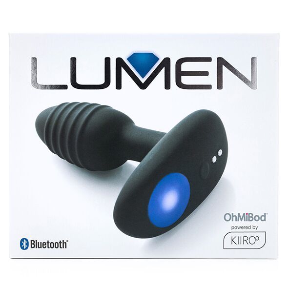 Розкішний інтерактивний вібратор OhMiBod Lumen - ваш ключ до незабутнього досвіду задоволення!