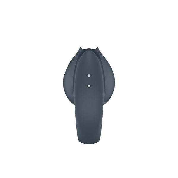 Satisfyer Perfect Pair 2 😈 динамічний ракурс збоку, видно овальний отвір кільця та обтічний дизайн