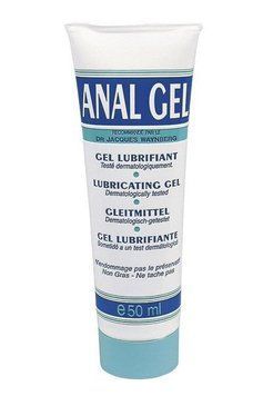 Тюбик анальної змазки Lubrix Anal Gel 50 мл — дерматологічно протестований гель для комфортного анального сексу