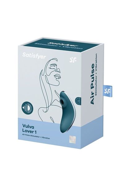 Вакуумний вібратор Satisfyer Vulva Lover 1 з різноманітними режимами стимуляції.