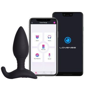 Hush M з керуванням через застосунок Lovense Remote на смартфоні