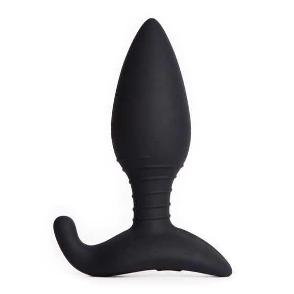 Lovense Hush M &mdash; анальна смарт пробка, силікон, вигляд збоку
