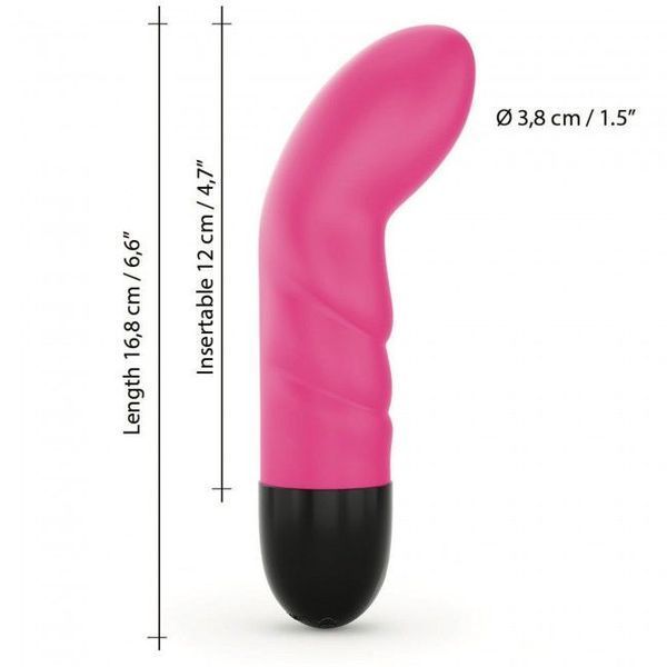 Вид вібратора Dorcel Expert G 2.0 з кнопкою керування