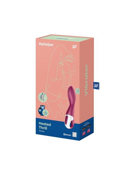 Справжнє сховище радощів, Satisfyer Heated Thrill має унікальну функцію підігрівання, яка забезпечує додаткову сексуальну стимуляцію. Відчуйте, як його ніжне тепло розпалює ваші почуття і змушує вас зануритися в бурхливий океан задоволення.