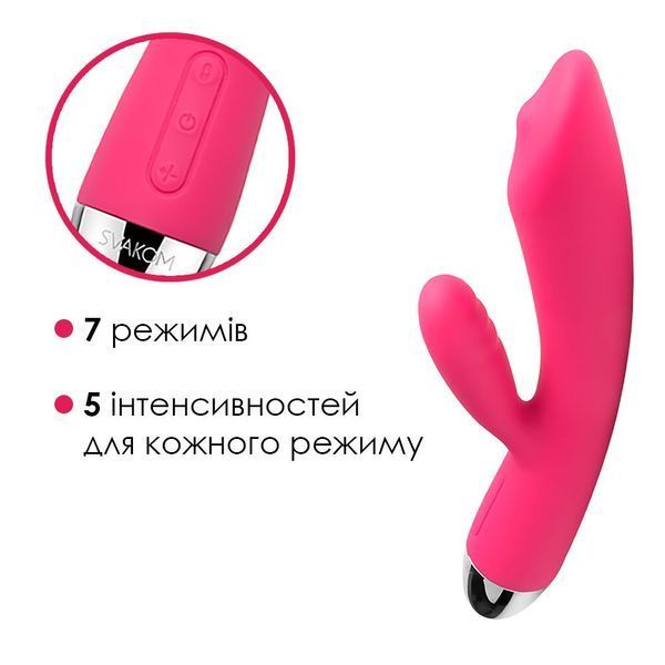 Вібратор-кролик Svakom Trysta з режимами та інтенсивностями