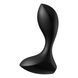 Бічний профіль чорного анального вібратора Satisfyer Backdoor Lover з вигином для комфорту