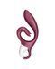 Повна форма вібратора кролика Satisfyer Love Me у бордовому кольорі