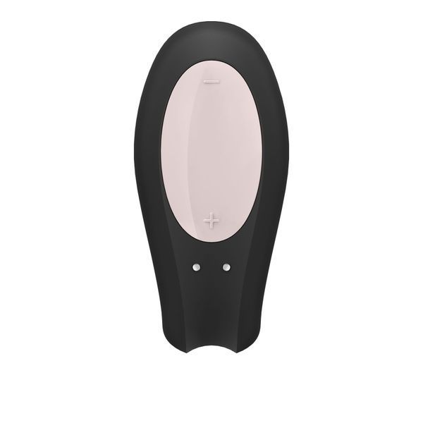 Вид вібратора Satisfyer Double Joy з кнопками керування