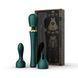 Комплект ZALO Kyro Wand Emerald з усіма насадками та коробкою в подарунковому оформленні