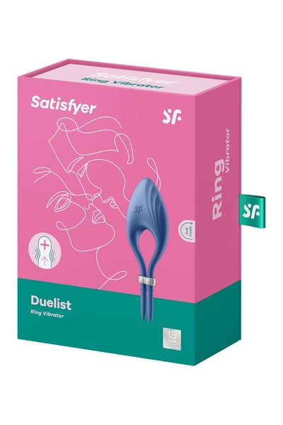 Розкішне іграшкове задоволення: ерекційне кільце Satisfyer Duelist з 10 режимами вібрації.