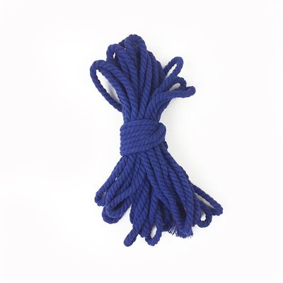 Синя мотузка для шибарі Art of Sex з бавовни