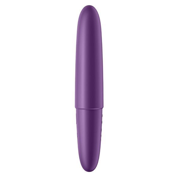 Satisfyer Ultra Power Bullet 6 у фіолетовому кольорі з кнопкою увімкнення