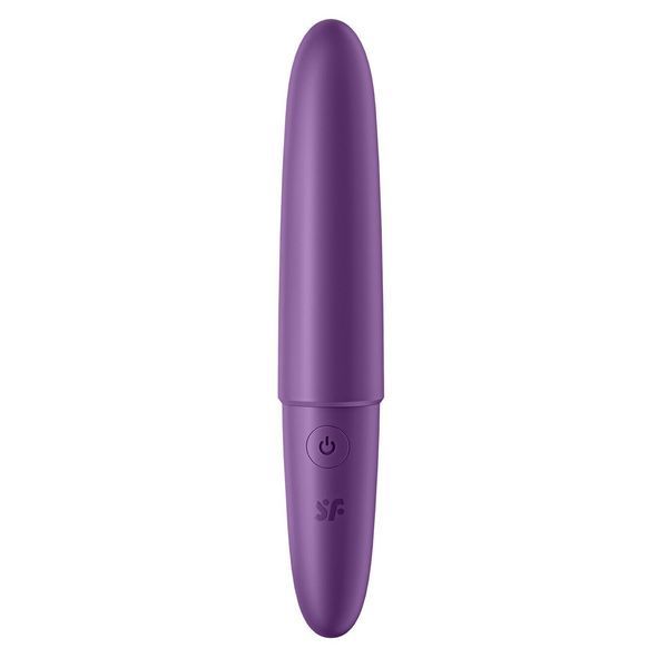 Фіолетова віброкуля Satisfyer Ultra Power Bullet 6 &mdash; вигляд спереду