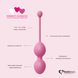 Зображення демонструє набір вагінальних кульок FemmeFit - незамінний інструмент для тренування тазового дна. Завдяки своїй високоякісній конструкції та інноваційним функціям, ці кульки допоможуть вам зміцнити м'язи тазового дна, покращити контроль над сеч