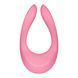 Вібратор для пар Satisfyer Endless Joy рожевого кольору &mdash; вигляд спереду
