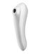 Насадка Satisfyer Dual Pleasure білий &mdash; вигляд зверху