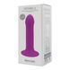 упаковка ділдо Adrien Lastic Hitsens 6 Dual Density Silicone Dildo, фіолетовий термореактивний фалоімітатор