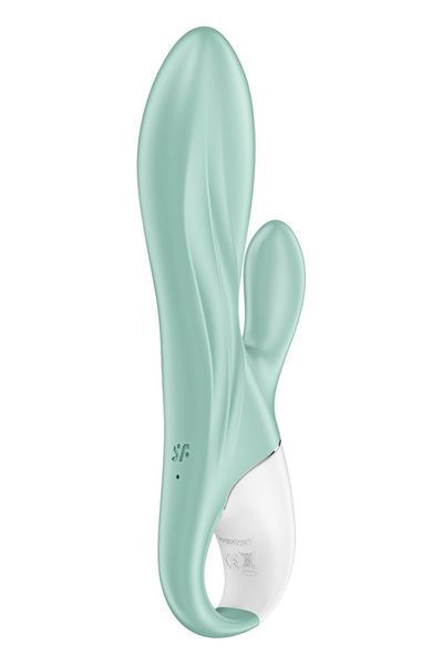 Верхня проєкція вібратора Satisfyer Air Pump Bunny 5+