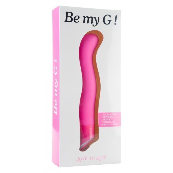 Вібратор для точки G Love To Love BE MY G у рожевому кольорі в упаковці