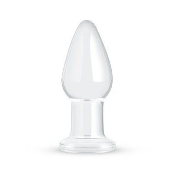 Захоплююча анальна пробка Gildo Glass No. 24