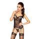 еротичний корсет Passion HELLEN CORSET на моделі &mdash; розмір S/M