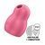 Червоний Satisfyer Pro To Go 1 — елегантна форма, стильний вигляд збоку