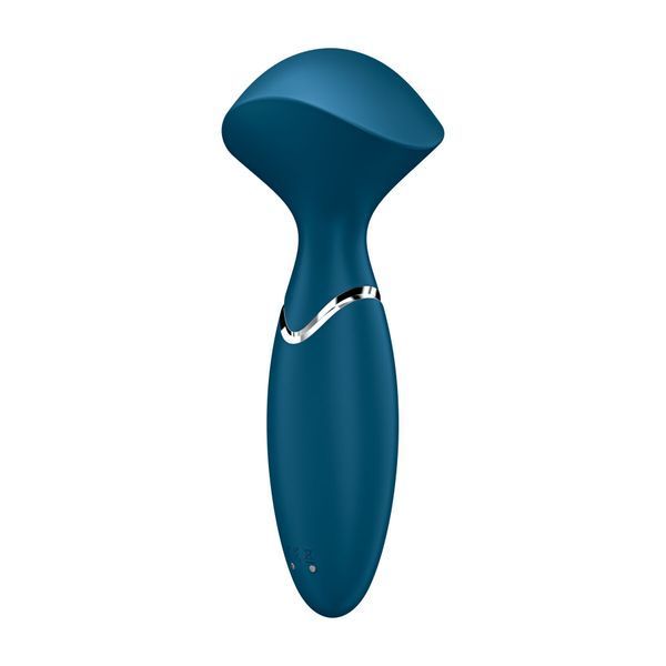 Вид спереду: кнопки керування вібратора Satisfyer Mini Wand-er
