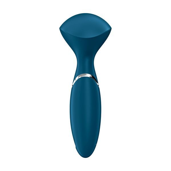 Бічний вигляд вібратора Satisfyer Mini Wand-er із широкою головкою