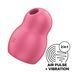 Червоний Satisfyer Pro To Go 1 &mdash; елегантна форма, стильний вигляд збоку