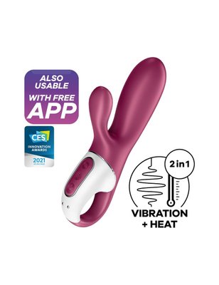 Розкішний Satisfyer Hot Bunny з 12 режимами вібрації та підігрівом до 40° – ідеальний спосіб отримати максимальне задоволення!
