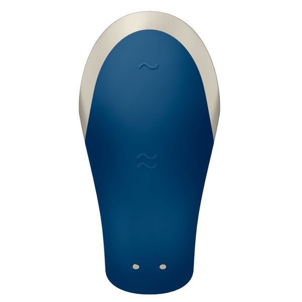 Вібратор Satisfyer Double Love зі зворотної сторони &ndash; магнітна зарядка