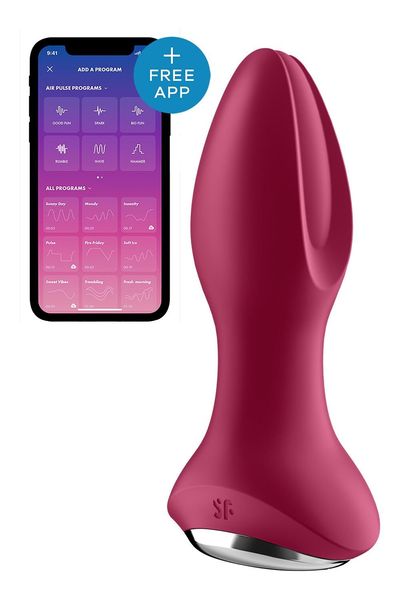 Анальний смарт-вібратор Satisfyer Rotator Plug 2+ з перлинним масажем - відкрийте нові горизонти задоволення!