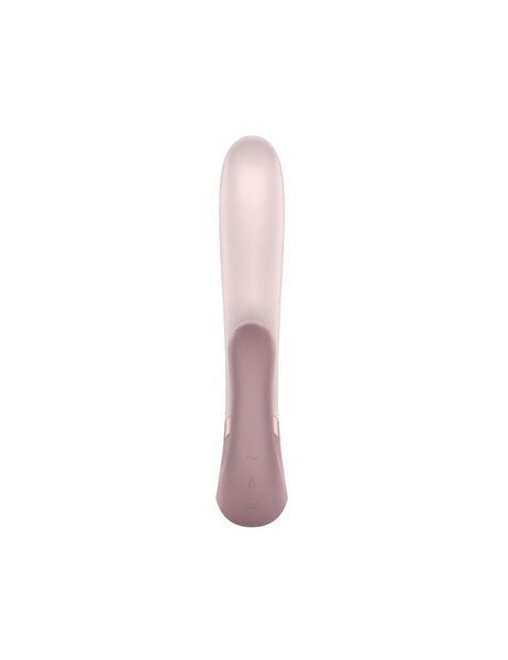 Вигляд Satisfyer Heat Wave бежевий збоку &mdash; елегантна текстура та витончений силует