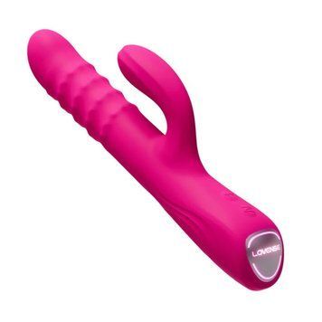 Lovense Velvo &mdash; Bluetooth вібратор-кролик для точки G і клітора з обертанням WaveRoller