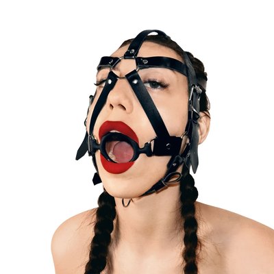 Еротична кляп-маска Art of Sex - Tamer: готова до незабутніх пригод!