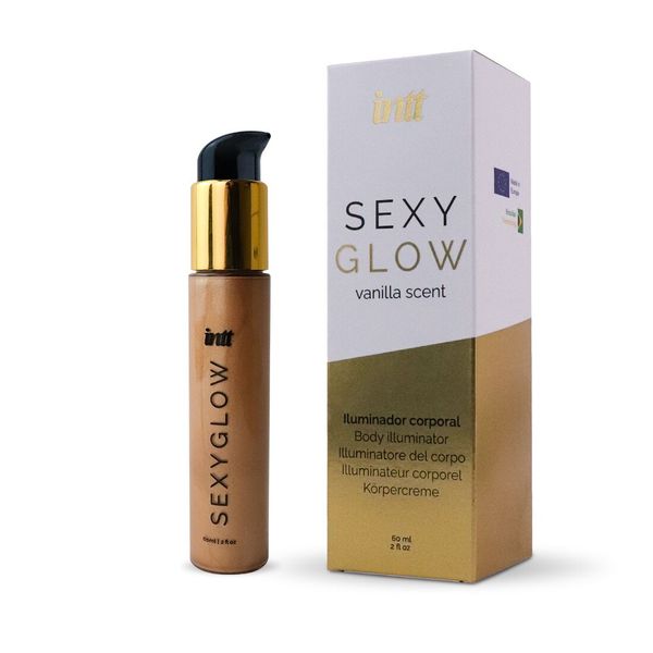 Крем-шимер для тіла Intt Sexy Glow – додає блиск та сяйво вашій шкірі.