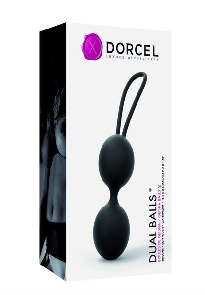 Упаковка Dorcel Dual Balls з чорними кульками &ndash; елегантний вибір для жінки