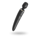 Потужний чорний вібратор-мікрофон Satisfyer Wand-er Woman &mdash; для інтенсивної кліторальної стимуляції