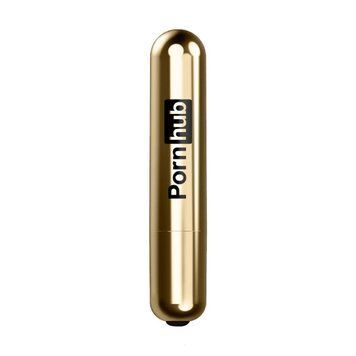 Зображення показує Pornhub Bullet - невеликий, стильний і потужний інтимний аксесуар.