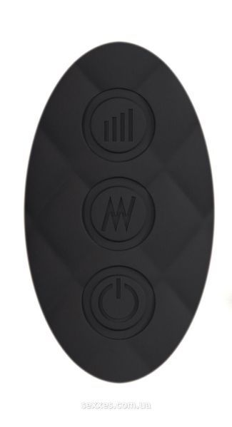 Вигляд вібратора Dorcel Wanderful у включеному режимі з підсвіткою кнопок